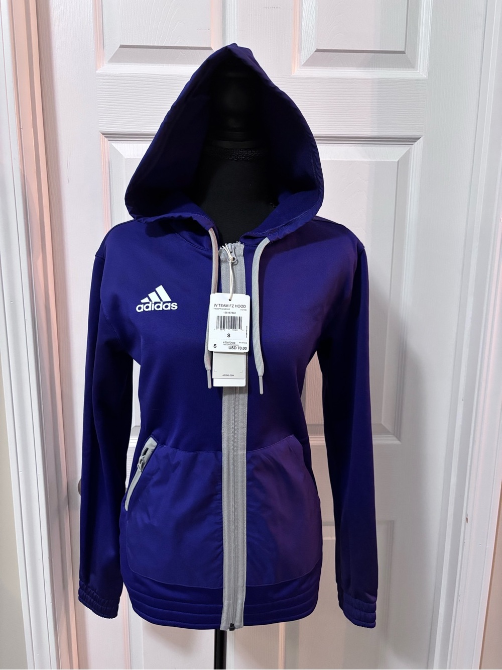 adidas Women's Team Full Zip Hoodie HI3166 Small TMCORP
MGSOGR Purple